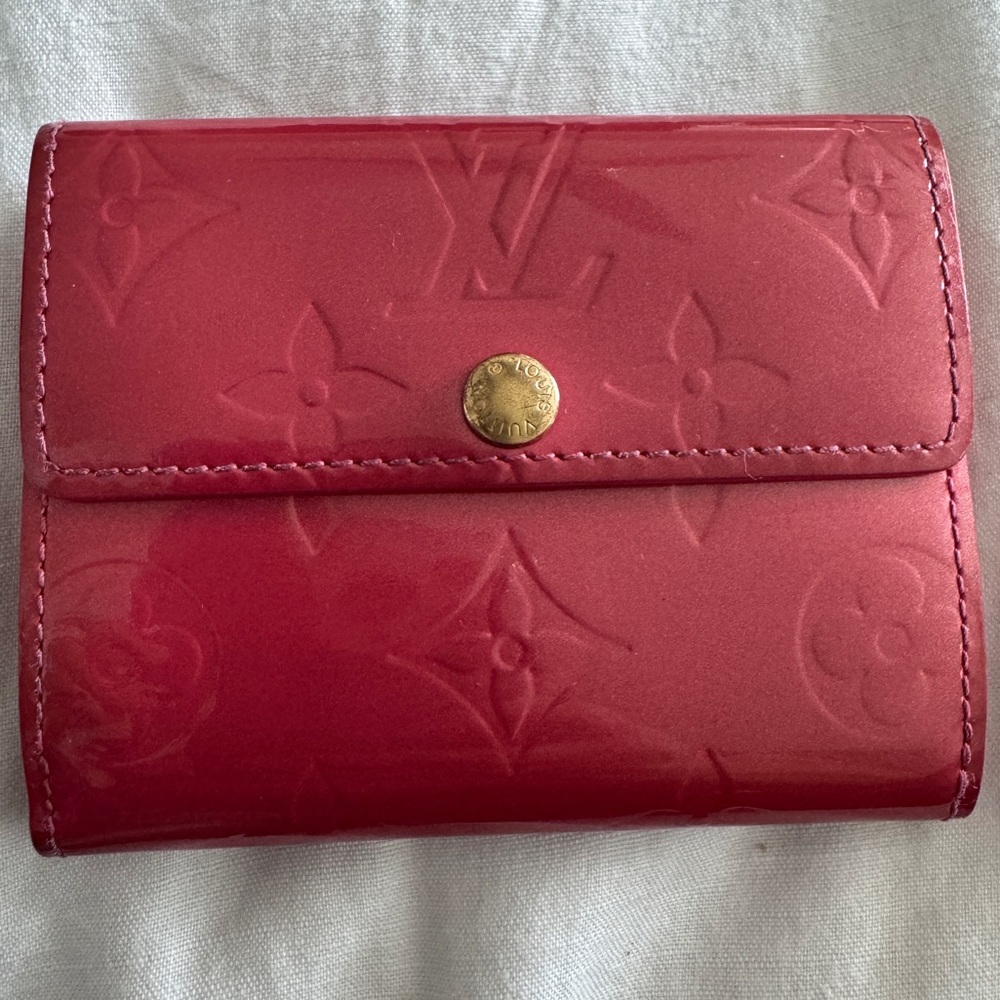 Louis Vuitton Vernis Ludlow Pink Wallet